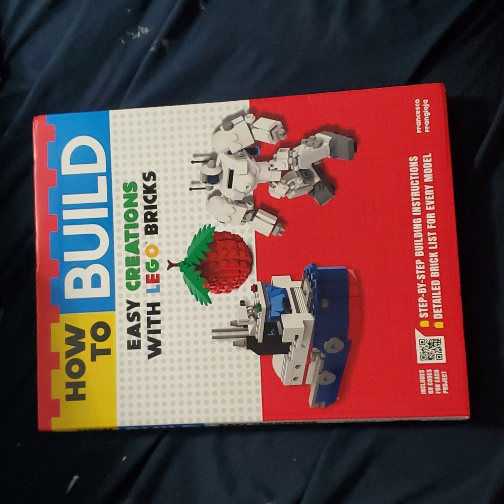 : LEGO BOOK HOW TO BUILD EASY CREATIONS WITH LEGO BRICKS by step instructions